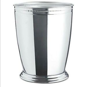 Jla Home Serene Embossed Rim Wastebasket Crackle